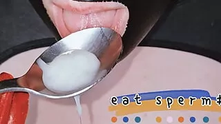 stepmom suck out all his semen blowjob taboo facial