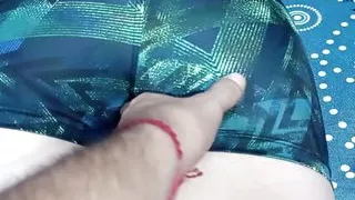 I massage my step sister serena's buttocks and cum inside her pussy