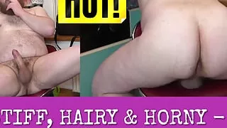 I really let off steam in the kitchen! My cock is so hard, my gay ass is so hot