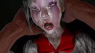 Sixth grade female student