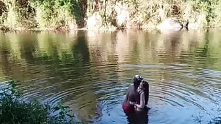 My friend took me to the forest, fucked me without a condom so I wouldn't get pregnant and liked it in my face