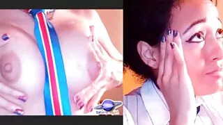 Saturno Squirt the sexiest Latin babe, the favorite schoolgirl of the old professor who is obsessed with her.