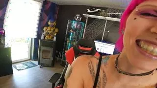 a stranger looks at me through the window he cums in my mouth