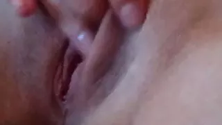 emale masturbates and cums