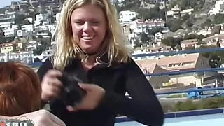 French MILF Tigra Getting Her Pussy or Ass Fucked While Sucking