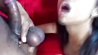 Whenever This Sweet Black Girl Is Horny Her Hung Lover Comes Over and Fucks Her