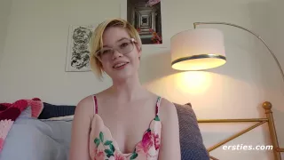 Blonde Babe Enjoys Having Her Nipples Played With