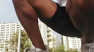 Watch crazy girl have sex during the day