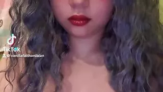 TikTok Egirl Slut With Big Boobs Vanilla Faith