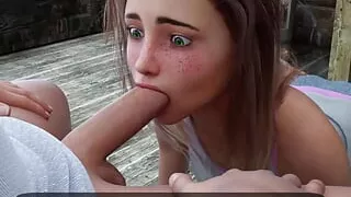 Milfy City (Xmas) # 2 Just lubricate the hole well, I don't want it to hurt