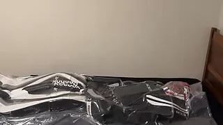 Nov 29 2023 - VacPacked in full goalie gear with my hockey chestie