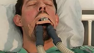 Anal threesome with Nurse