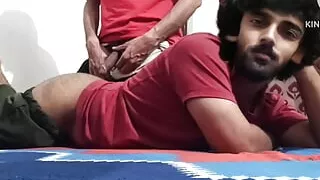 Indian gay sex web series boyfriend fucks his teen age bottom freind with his big monster cock and bottom enjoyed the ride on th