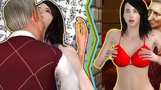 Hot Indian beautiful step-daughter share bed with me cheating hot sex