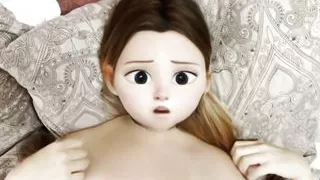 I Fuck a Realistic Sex Doll and Cum on Her Pussy