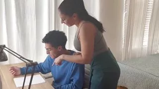 Stepmom Rewards Her Stepson for Studying