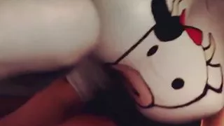 Big Monster Cock Fucks Tight Pussy