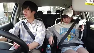 Ena Satsuki 1-Day Tokyo Outdoor Gokkun Date with M-Boyfriend