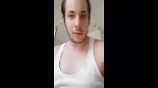 Gergely Molnar - Sexy man is playing with his big cock for shooting