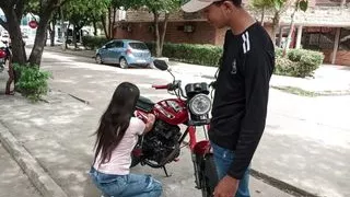 My New College Friend Was Helping Me Fix My Bike And Charged Me With Sex.