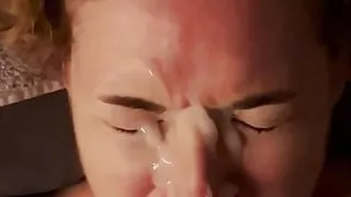 blowjob  and facial compilation