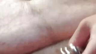 My new real nudes naked jack off with metal rings set cock video