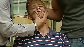 Group sex with Viktoria Blonde a mature slut with big tits