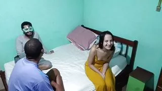 The woman offered me a delicious meal