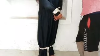 The girl's stepbrother had encroached on my land, so I caught her and brought her here and had sex with me and fucked her.