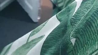 Step mom with amazing big ass in step son room while he is naked in bed