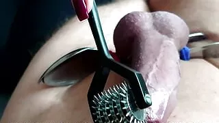 Balls in Spoons and Pinwheel! Ballbusting CBT Femdom BDSM Mistress Redix