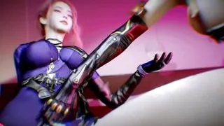 The solider threesome with two princess - hentai 3d uncensored v426