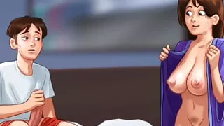 Summertime Saga 111 - Penetrate Two Landlady MILFS in The Ass