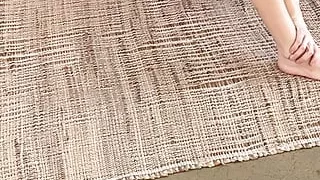 worship big feet ass yoga show