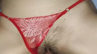 Hot 19 year old Latina GIRL leaves her panties aside so her lover can see her pussy and penetrate her.