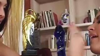 Eating out her lesbian girls Latina pussy is this babes favorite meal