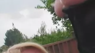 busty babes get hard double penetration  from two guys with huge dicks after porn interview