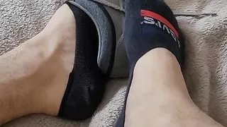 I ejaculate in my socks and I wear them