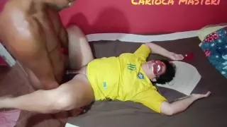 Celebrating Brazils Victory By Fucking A Naughty Girl