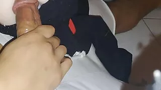 testing my stepbrother's ass