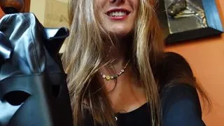 A unique accessory for BDSM role-playing: the Dog Head Mask