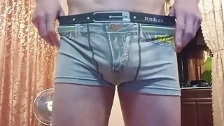 jerking off with a toy