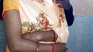 Sister-in-law in rustic saree was fucked as a mare