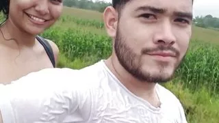 Showing My Tits on the Road and Giving Blowjob to My Driver