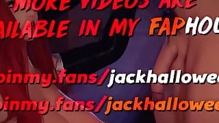 Muscle Knight Fucks Red-haired Witch