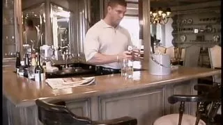 Brunette with an awesome body gets fucked by the pool