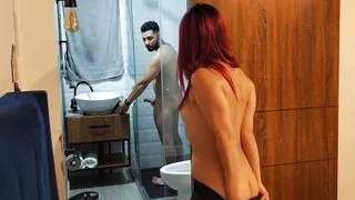 Charlotte comes home very hot and is ready for anything