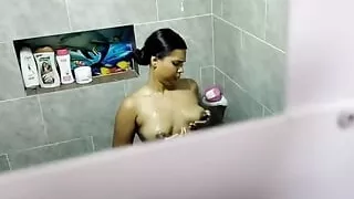 I Spy on My Stepsister While She Bathes