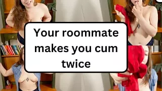 Panty Sniffer Cums Twice JOI