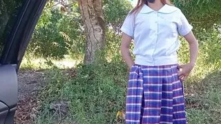 Sexy Asian School Girl Public Sex
